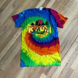 Kauai Hawaii tie dye shirt size S